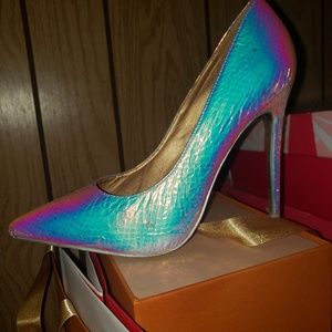 Iridescent Unicorn Heel